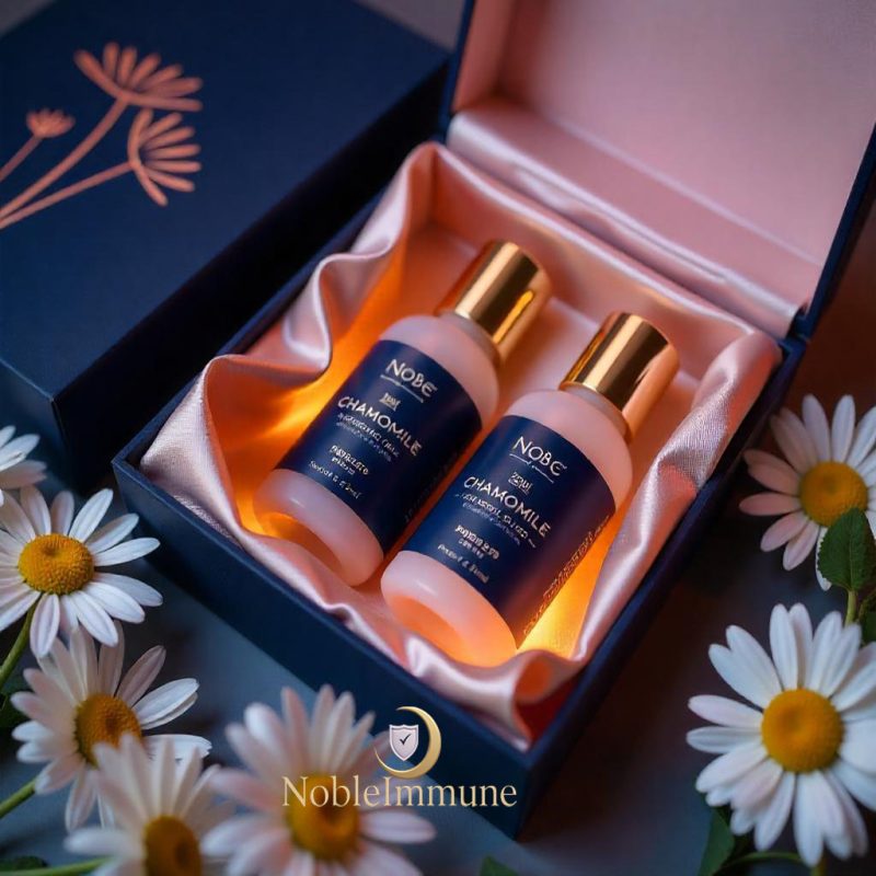 Chamomile oil, Lavender oil, good sleep, Noble Immune