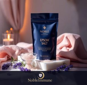 Epsom salt, sleep, aroma, aroma therapy, insomnia, Noble Immune