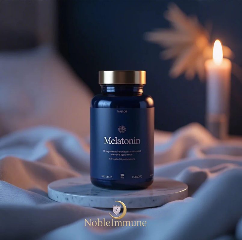 Melatonin, sleep, supplement, Insomnia, Noble immune